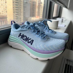 Hoka Gaviota 5 (Women's) size 9 in Airy Blue/Sunlit Ocean